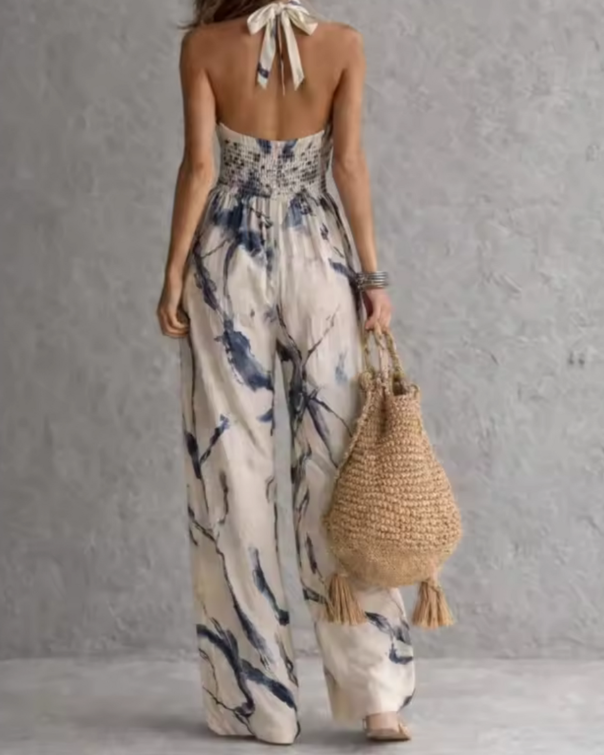 Calipso | Mono Halter con Stampa di Inchiostro