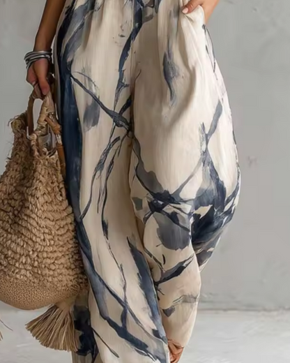Calipso | Mono Halter con Stampa di Inchiostro