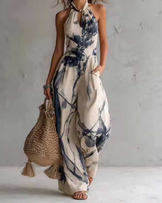 Calipso | Mono Halter con Stampa di Inchiostro