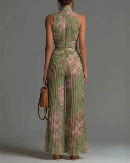 Freya | Mono Halter con Stampa Floreale