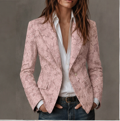 Estella | Blazer Jacquard Aderente
