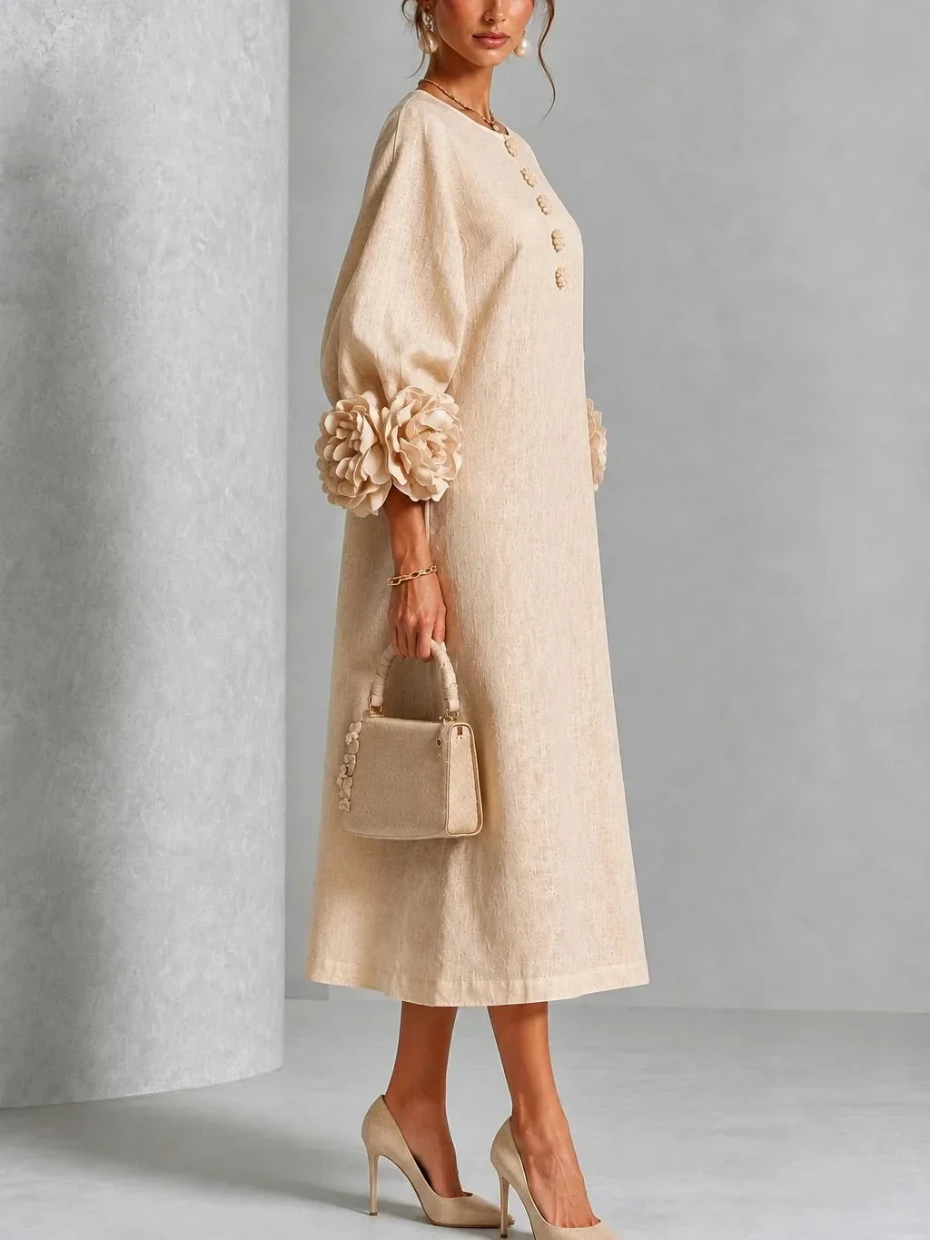 Adeline | Abito Midi Floral