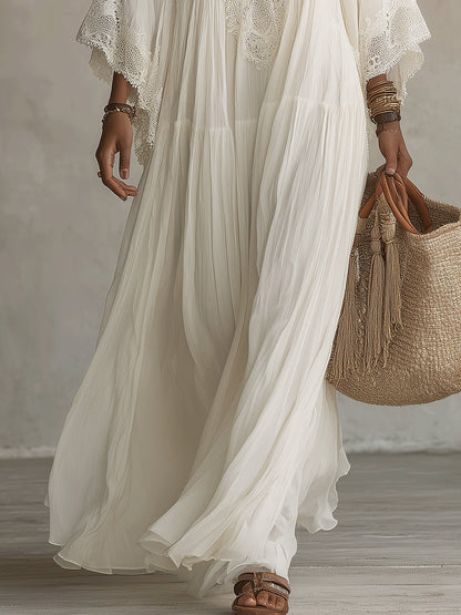 Mabel | Abito lungo in georgette