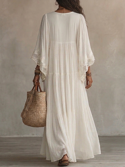 Mabel | Abito lungo in georgette