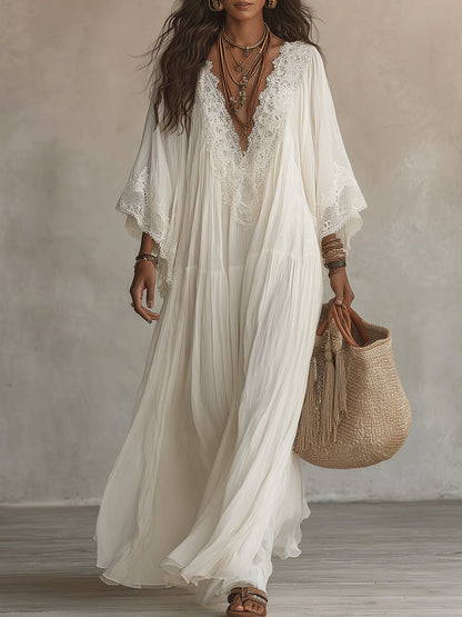 Mabel | Abito lungo in georgette