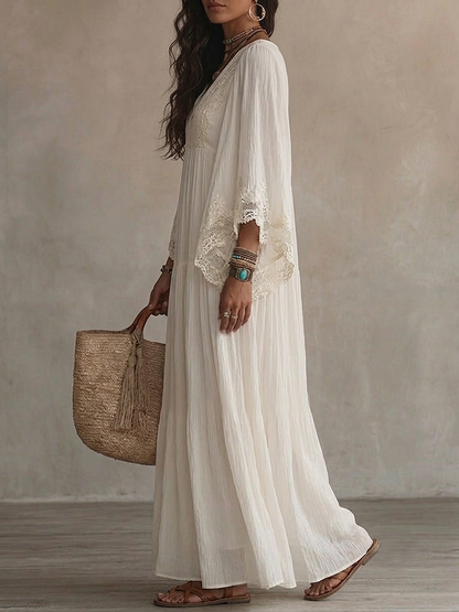 Mabel | Abito lungo in georgette