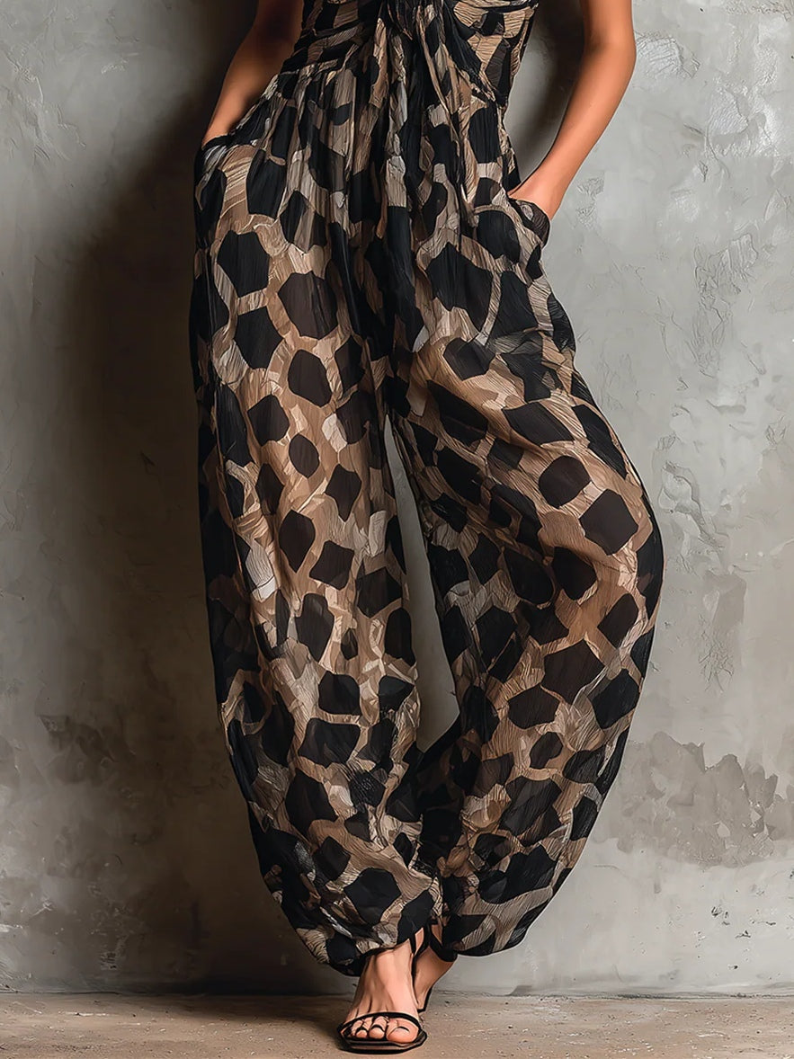 NYX | Mono Halter Stampa Leopardo