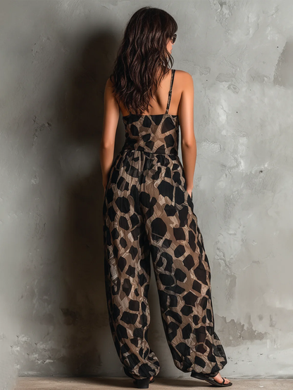 NYX | Mono Halter Stampa Leopardo