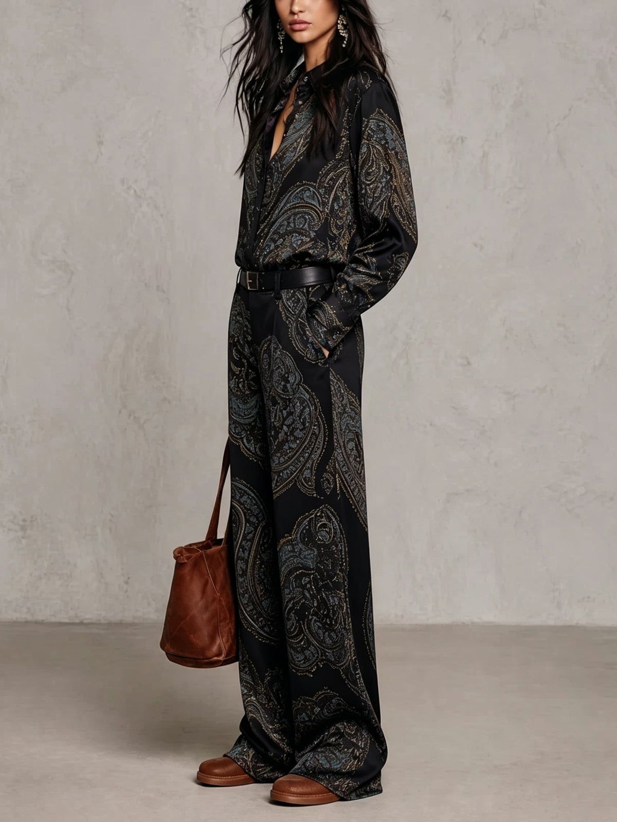 Zara | Completo con Stampa Paisley
