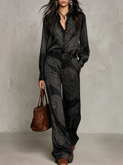 Zara | Completo con Stampa Paisley