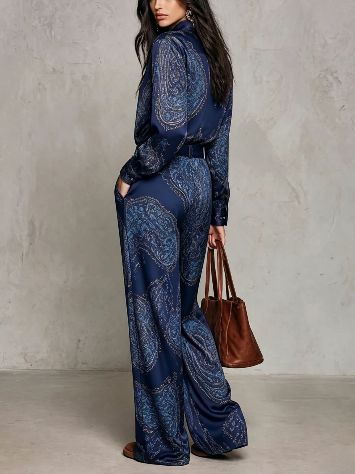 Zara | Completo con Stampa Paisley