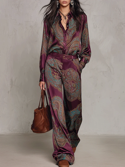 Zara | Completo con Stampa Paisley