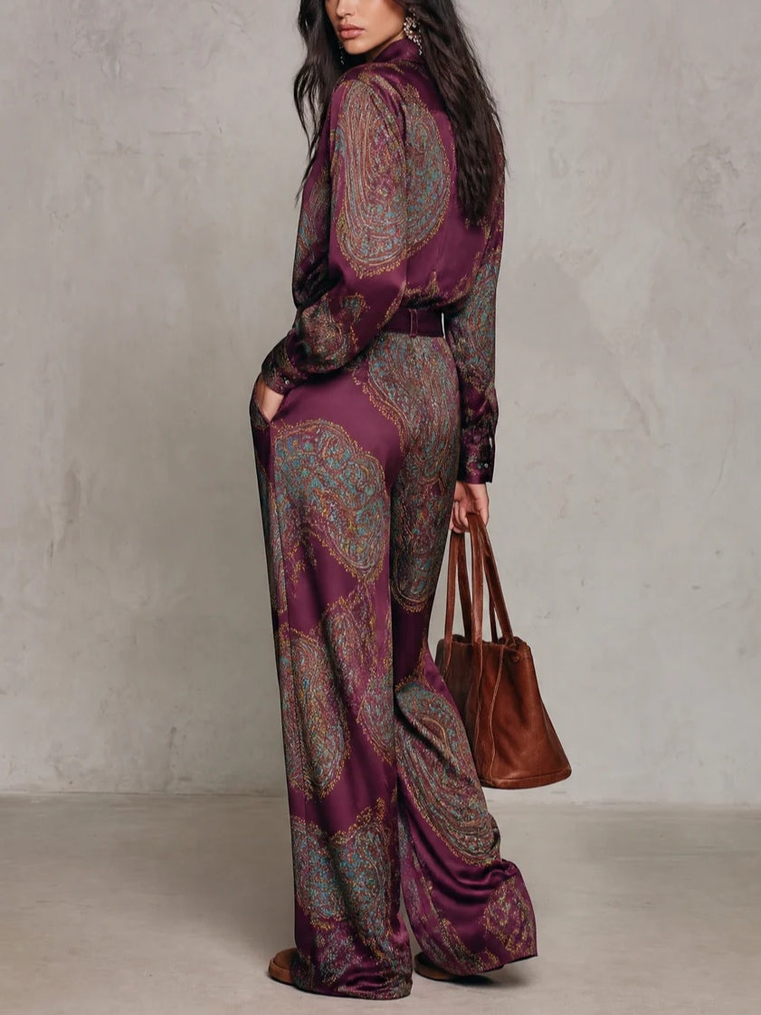 Zara | Completo con Stampa Paisley