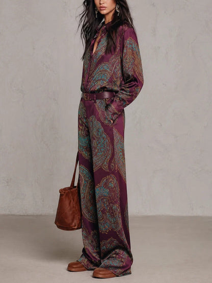 Zara | Completo con Stampa Paisley