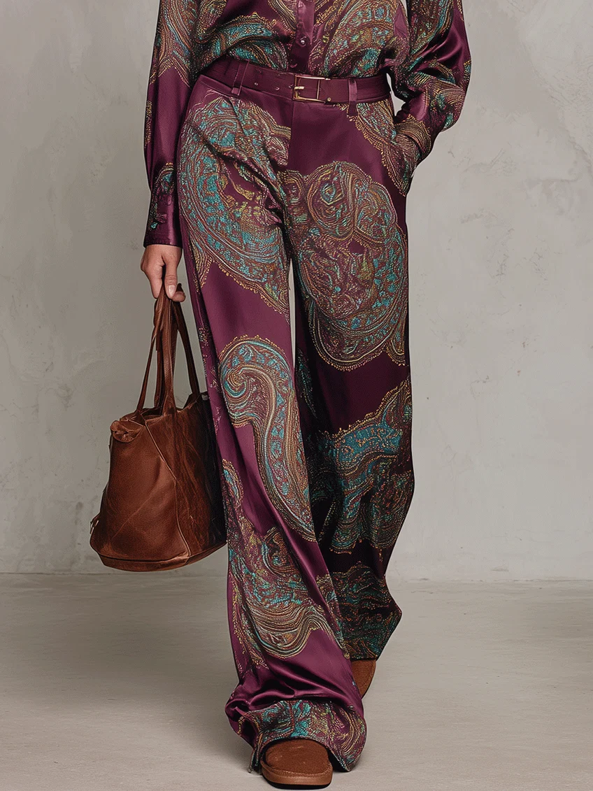 Zara | Completo con Stampa Paisley