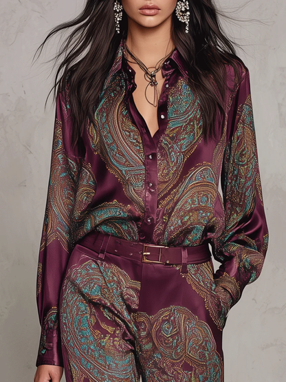 Zara | Completo con Stampa Paisley