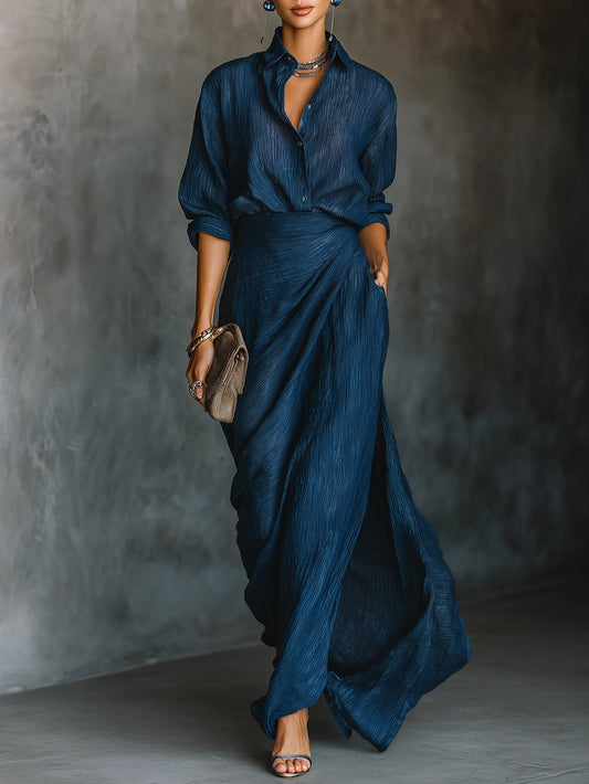 Céleste | Completo Elegante, Blu